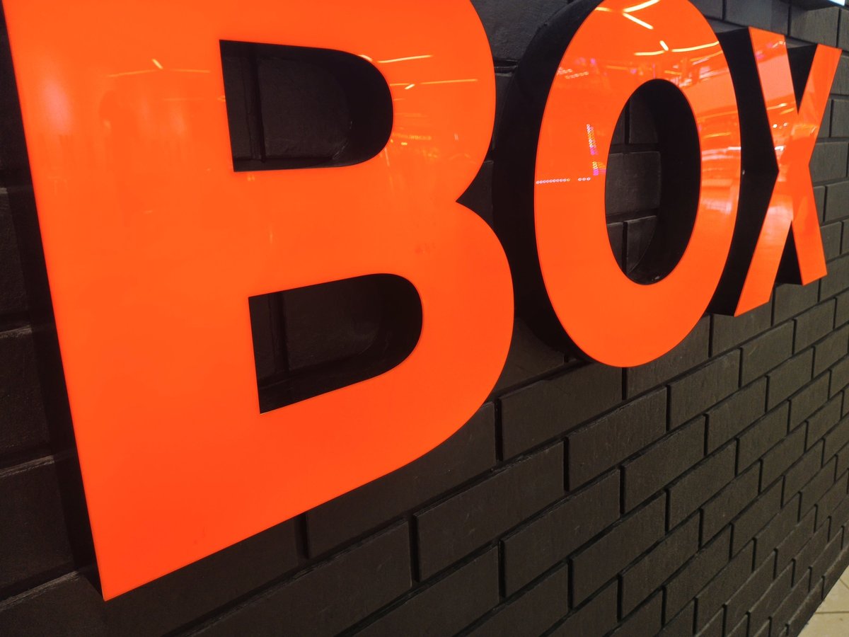 Dimensional convex letter signage mounted on an interior wall